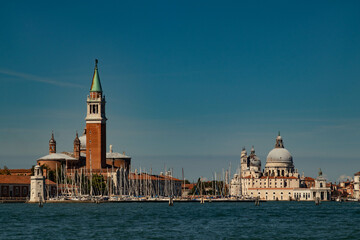 Fototapeta premium Venice, Veneto, Italy after 2020 lockdown in summer