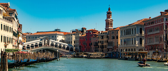 Venice, Veneto, Italy after 2020 lockdown in summer © Leonardo