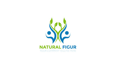 Creative Natural Figure Logo Design
