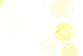 Light Yellow vector layout with circle shapes.