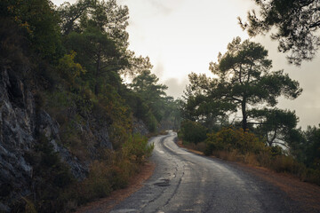 road in the mountains