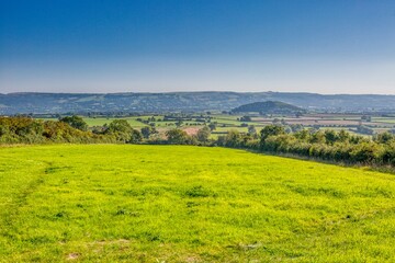 Fototapeta premium View onto Mendip Hills
