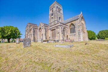 Fototapeta na wymiar Wedmore Church, Somerset