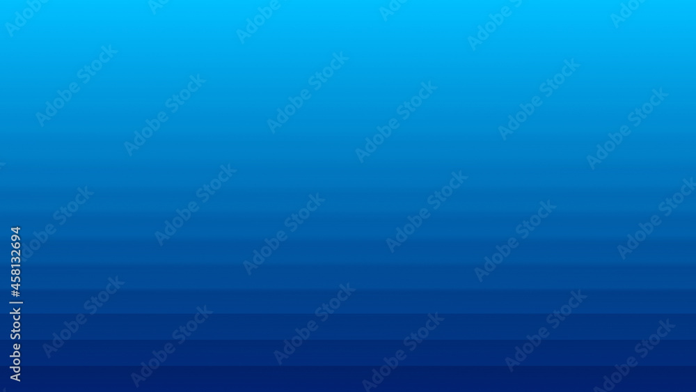 Poster smooth straight horizontal lines in a row minimalist blue abstract background with blurred effect