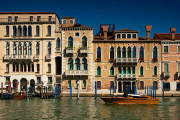 Venice, Veneto, Italy after 2020 lockdown in summer