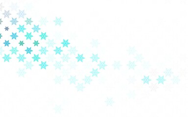 Light Green vector backdrop in holiday style.