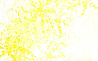 Light Red vector pattern with random forms.