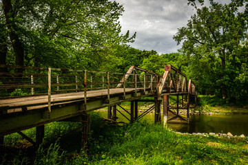 Iowa Des Moines Bill Riley Trail Bridge