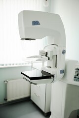 Portrait of a Mammography X-Ray Machine