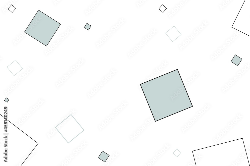 Aufkleber abstract background squares geometric shapes bright design elements collection of retro graphic obje