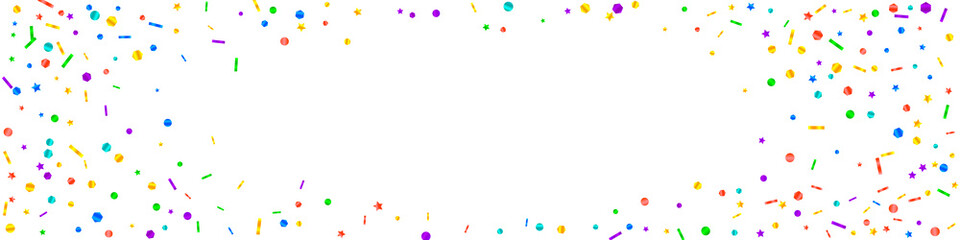 Fototapeta premium Festive mind-blowing confetti. Celebration stars.