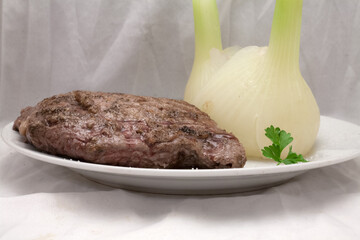 Flanksteak mit Fenchel