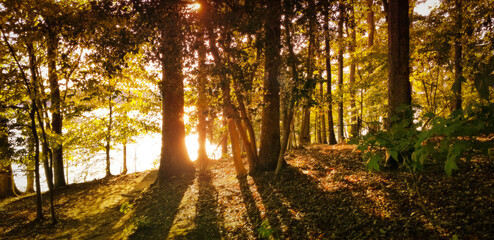 A scenic view of Lake Norman in North Carolina.