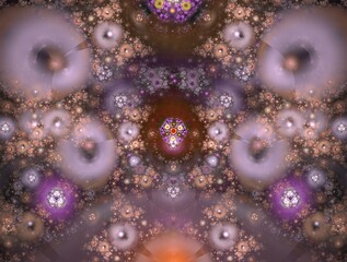 Imaginatory fractal abstract background Image