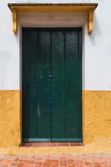 Rustic door in Colonial City