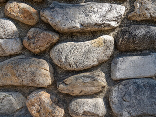 Fieldstone Wall - Multiple Rock Types