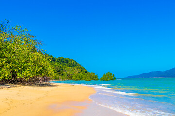 Tropical Paradise island Koh Phayam Aow Yai Beach landscape Thailand.