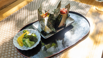 Japanese rice balls