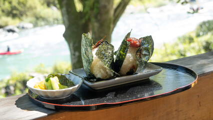 Japanese rice balls