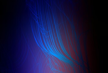 Naklejka premium Dark Pink, Blue vector glossy abstract backdrop.
