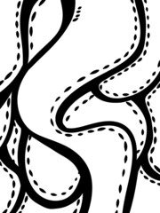 black and white of abstract background