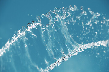 Obraz premium Water is an inorganic, transparent, tasteless, odorless, and nearly colorless chemical substance