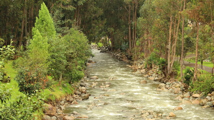Rio en Cuenca Ecuador