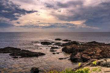 The oceanview at Ogunquit, Maine. 