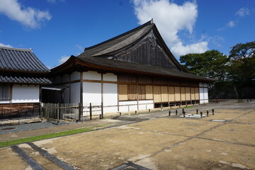 丹波篠山城の復元された大書院