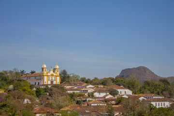 Tiradentes - Minas Gerais - Brazil - Landscape - Portuguese colonial architecture