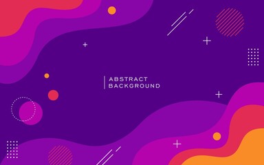 Modern vector graphic of abstract backgorund