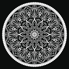 decorative concept abstract mandala illustration