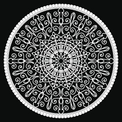 decorative concept abstract mandala illustration