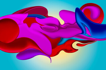 Abstract modern shape and color design background, Gradient colorful abstract  background,