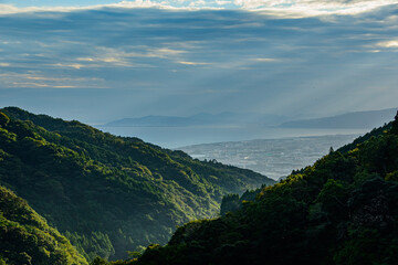landscape with clouds