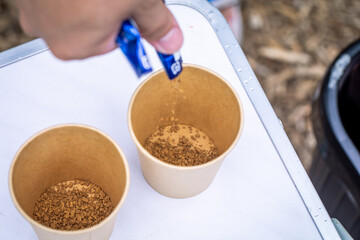 キャンプで淹れる珈琲
キャンプ場で過ごす休日