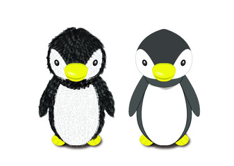 Naklejka premium ペンギン