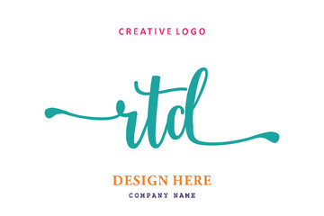 RTD lettering logo is simple, easy to understand and authoritative