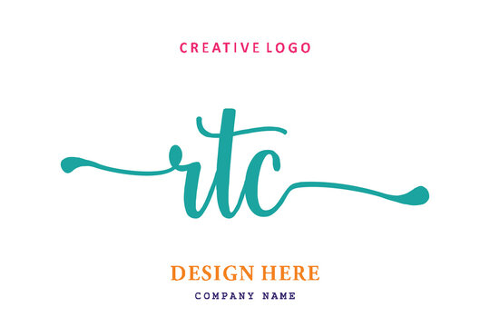 RTC lettering logo is simple, easy to understand and authoritative