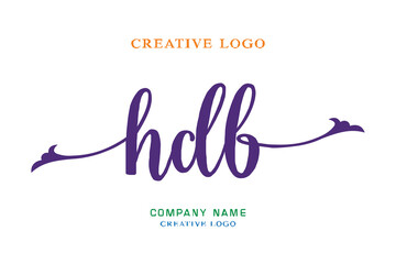 HDBlettering logo is simple, easy to understand and authoritative