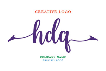 HDQ lettering logo is simple, easy to understand and authoritative
