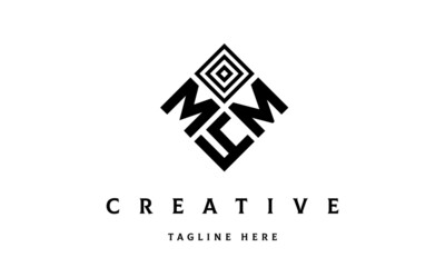 Fototapeta premium MMY square three latter logo vector