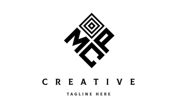 MPC square three latter logo vector