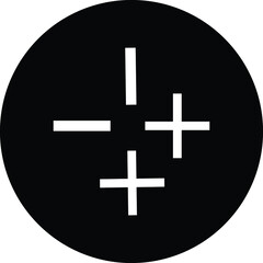 brightness simple graphic icon vector