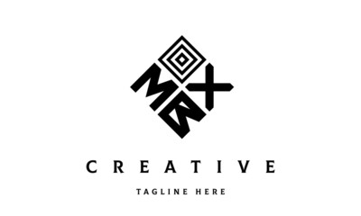 MXB square three latter logo vector	