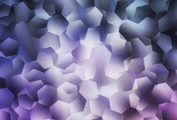 Light Purple vector low poly background.
