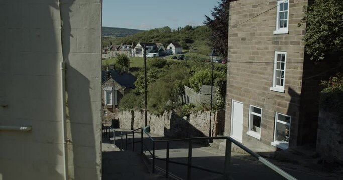 Robin Hoods Bay Village, North Yorkshire, North York Moors Heritage Coast Clip35