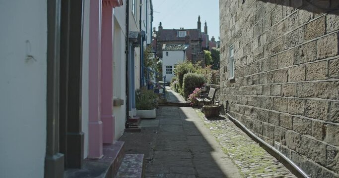 Robin Hoods Bay Village, North Yorkshire, North York Moors Heritage Coast Clip32