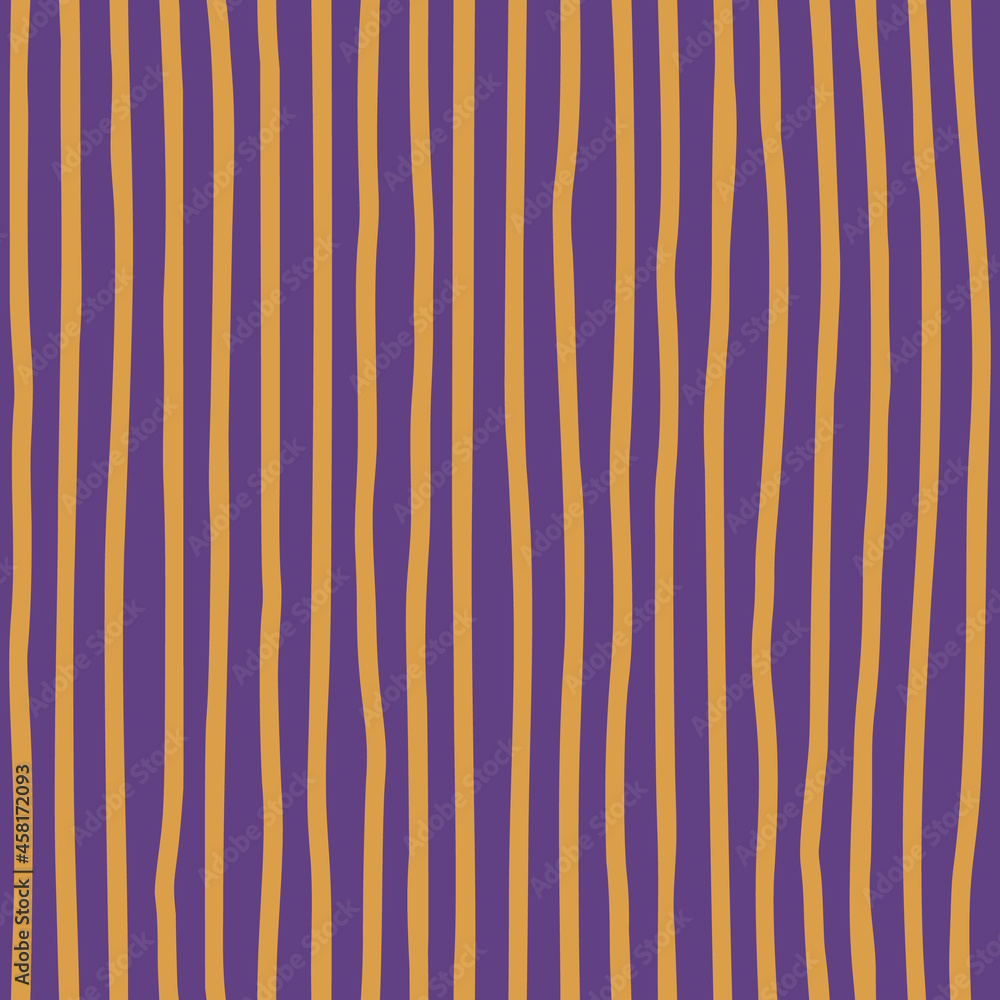 Sticker vertical lines hand drawn seamless pattern. vector stripe background in contemporary style