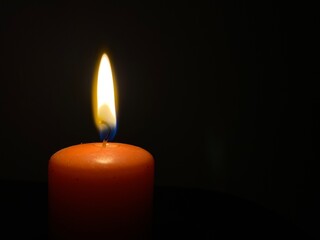 candle in the dark